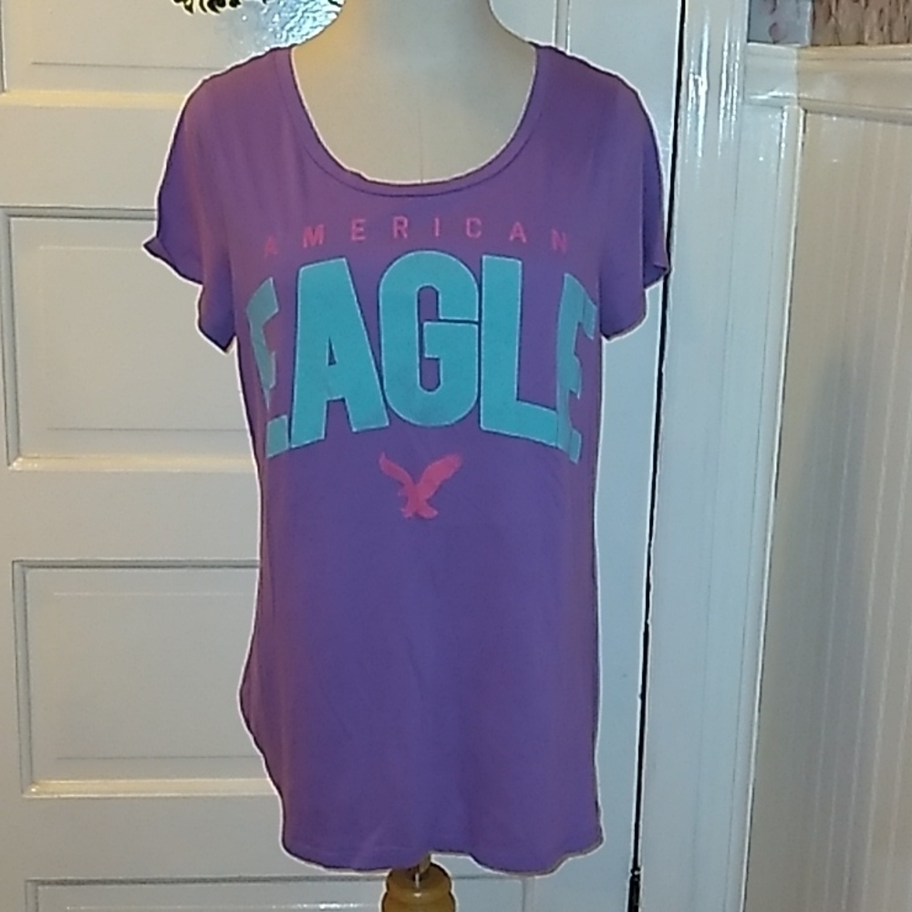 American Eagle XL Favorite T purple 💜
